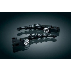 PartzBiz HD KA1090 - Kuryakyn Black Zombie Brake Clutch Levers Harley Models Cable Clutch 96-15 | 1090 PartzBiz HD KA1090 - Kuryakyn Black Zombie Brake Clutch Levers Harley Models Cable Clutch 96-15 | 1090