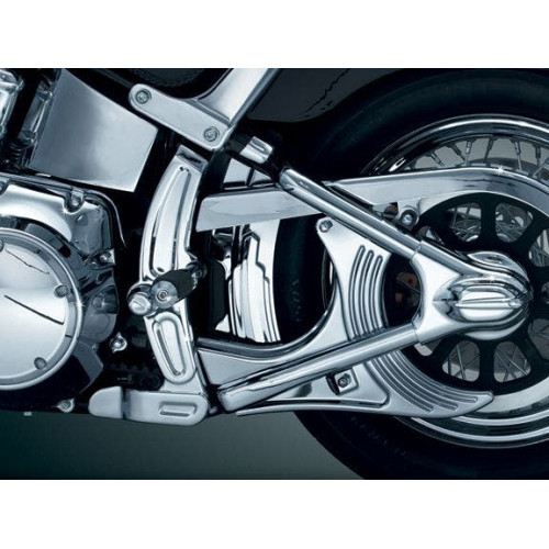 PartzBiz HD: 4412618-ฝาครอบเฟรม Kuryakyn Chrome Boomerang สำหรับ 08-up Softail | 7773 PartzBiz HD: 4412618-ฝาครอบเฟรม Kuryakyn Chrome Boomerang สำหรับ 08-up Softail | 7773