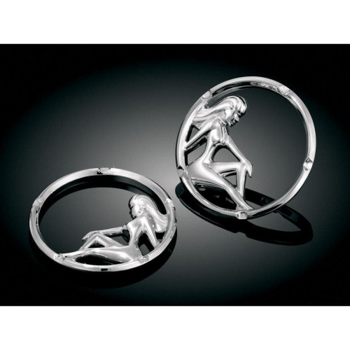 PartzBiz HD: 4412596-Kuryakyn Chrome 2 ” Chauvinist Ring Gauge Bezels สำหรับ Harley รุ่น 86-13 | 3784 PartzBiz HD: 4412596-Kuryakyn Chrome 2 ” Chauvinist Ring Gauge Bezels สำหรับ Harley รุ่น 86-13 | 3784