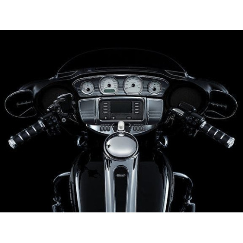 PartzBiz HD: 4412574-Kuryakyn Chrome Batwing Dash แผงสวิตช์ Accent Cover Harley 14-17 7283 PartzBiz HD: 4412574-Kuryakyn Chrome Batwing Dash แผงสวิตช์ Accent Cover Harley 14-17 7283