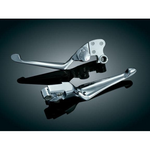 PartzBiz HD: 4412541-Kuryakyn Chrome Boss Blades with Adjustable Clutch Lever '04-UP Sportster (pr) PartzBiz HD: 4412541-Kuryakyn Chrome Boss Blades with Adjustable Clutch Lever '04-UP Sportster (pr)