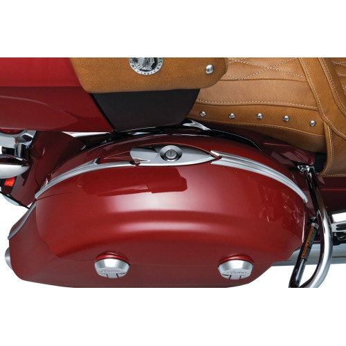 PartzBiz HD: 4412548-Kuryakyn Chrome Classic Saddlebag Top Trim for Indian Chieftain RoadMaster | 5670