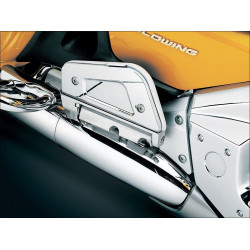 PartzBiz HD KA4544 - Kuryakyn Chrome Footpeg Mounts สำหรับ 01-16 Honda Gold Wing GL1800 & F6B