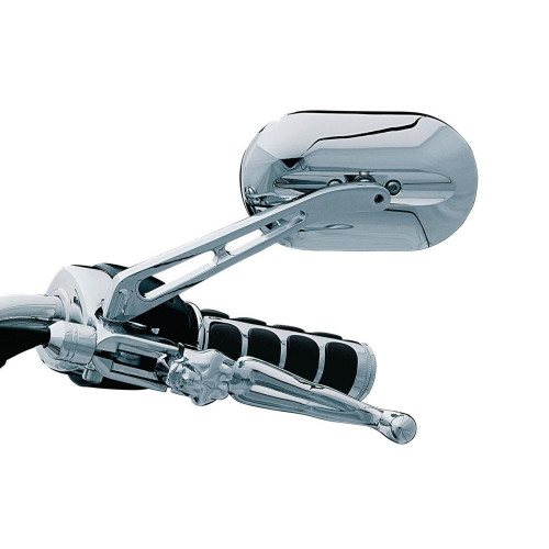 PartzBiz HD: 4412483-Kuryakyn Chrome Long Stem Magnum Plus กระจกหัวใหญ่ กระจกนูน คู่ PartzBiz HD: 4412483-Kuryakyn Chrome Long Stem Magnum Plus กระจกหัวใหญ่ กระจกนูน คู่