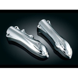 PartzBiz HD KA8634 - ฝาครอบขาท่อนล่าง Kuryakyn Chrome สำหรับรุ่น FLST 08-up | 8634 PartzBiz HD KA8634 - ฝาครอบขาท่อนล่าง Kuryakyn Chrome สำหรับรุ่น FLST 08-up | 8634