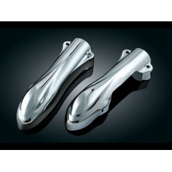 PartzBiz HD KA8632 - ฝาครอบขาท่อนล่าง Kuryakyn โครเมียมสำหรับรุ่น 86-99 FLST | 8632 PartzBiz HD KA8632 - ฝาครอบขาท่อนล่าง Kuryakyn โครเมียมสำหรับรุ่น 86-99 FLST | 8632