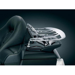 PartzBiz HD KA7151 - แร็ควางสัมภาระ Kuryakyn Chrome สำหรับ Honda Goldwing GL1800 | 7151