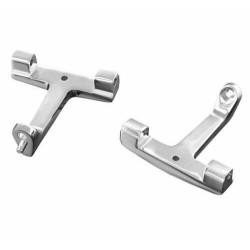 PartzBiz HD KA4536 - Kuryakyn Chrome ความยาวมาตรฐานสำหรับผู้โดยสาร T Bracket Mounts Harley FLH (PR) | 4536 PartzBiz HD KA4536 - Kuryakyn Chrome ความยาวมาตรฐานสำหรับผู้โดยสาร T Bracket Mounts Harley FLH (PR) | 4536
