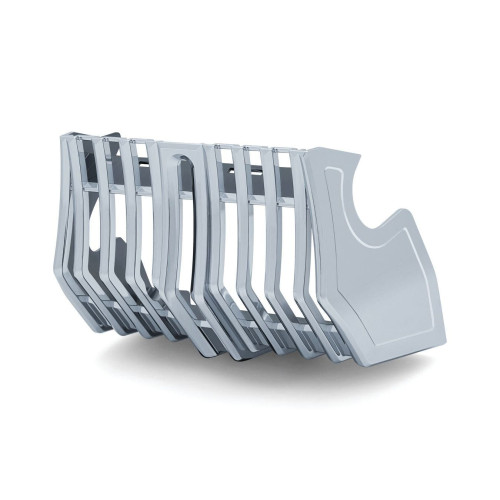PartzBiz HD: 4412477-Kuryakyn Chrome Precision Coolant ปั๊ม Accent Cover Harley Milwaukee M8 2017 6414 2017-2019 Harley-Davidson&nbsp;Electra Glides; ถนนร่อน; ถนนราชา; Street Glides & Trikes (ระบายความร้อนด้วยน้ำ) พร้อมเครื่องยนต์ Milwaukee-Eight