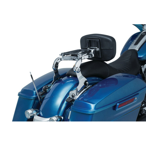 PartzBiz HD: 4412454-Kuryakyn Chrome Quick Release Mount สำหรับพนักพิงอเนกประสงค์ Harley 14-18 PartzBiz HD: 4412454-Kuryakyn Chrome Quick Release Mount สำหรับพนักพิงอเนกประสงค์ Harley 14-18