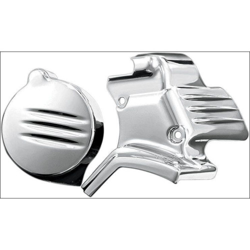 PartzBiz HD: 4412404-ฝาครอบสตาร์ทเตอร์โครเมียม Kuryakyn Harley Touring FLH/T CVO Screamin Eagle '07-'16 PartzBiz HD: 4412404-ฝาครอบสตาร์ทเตอร์โครเมียม Kuryakyn Harley Touring FLH/T CVO Screamin Eagle '07-'16