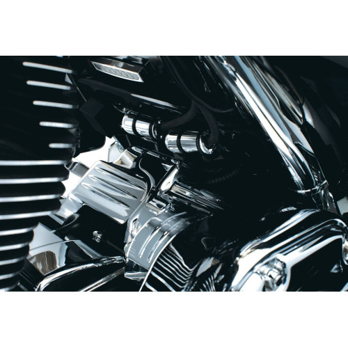 PartzBiz HD: 4412406-ฝาครอบ Kuryakyn Chrome Starter Mount สำหรับ Harley FLH/T Touring 09-15 7779