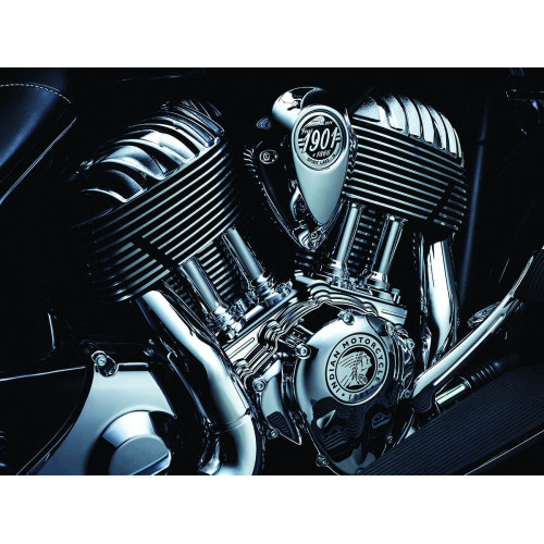 PartzBiz HD: 4412378-Kuryakyn Chrome Tappet Block Accents สำหรับ Indain 2014 - 5641