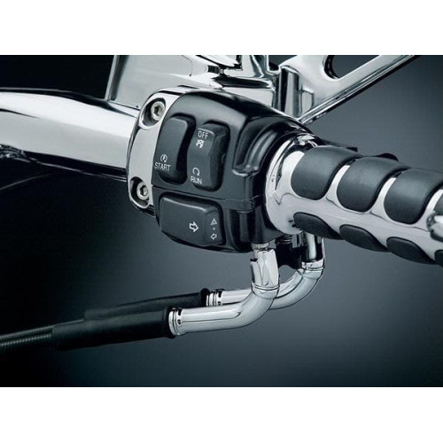 PartzBiz HD: 4412381-Kuryakyn 2027 Chrome Dual Throttle & Idle Cable Covers Harley 82-13 PartzBiz HD: 4412381-Kuryakyn 2027 Chrome Dual Throttle & Idle Cable Covers Harley 82-13
