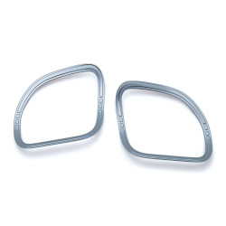 PartzBiz HD KA7385 - Kuryakyn Chrome Tri Line Speaker Grill Accents for Harley Road Glide FLTR 15 | 7385