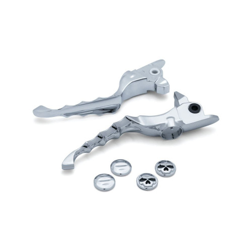 PartzBiz HD: 4412365-Kuryakyn Chrome Zombie Brake & Clutch Levers for 2017 Harley-Davidson Touring Models PartzBiz HD: 4412365-Kuryakyn Chrome Zombie Brake & Clutch Levers for 2017 Harley-Davidson Touring Models