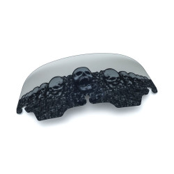 PartzBiz HD KA1273 - Kuryakyn Custom 7" Airmaster Catacomb Windshield for Harley Batwing 96-13 FLH/T | 1273 PartzBiz HD KA1273 - Kuryakyn Custom 7" Airmaster Catacomb Windshield for Harley Batwing 96-13 FLH/T | 1273