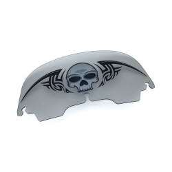 PartzBiz HD KA1271 - Kuryakyn Custom 7" Airmaster Zombie Windshield for Harley Batwing 96-13 Touring | 1271 PartzBiz HD KA1271 - Kuryakyn Custom 7" Airmaster Zombie Windshield for Harley Batwing 96-13 Touring | 1271