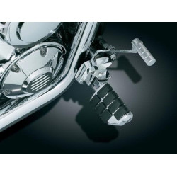 PartzBiz HD KA7011 - Kuryakyn Driver Footpeg Mount Covers for Honda VTX1300 | 7011