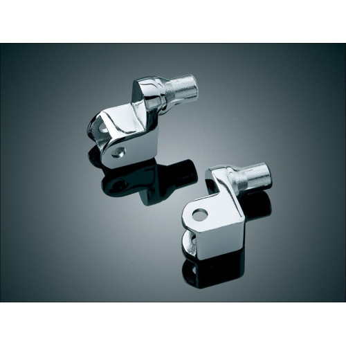 PartzBiz HD: 4412256-Kuryakyn Chrome Front Tapered Peg Adapters for Honda Goldwing PartzBiz HD: 4412256-Kuryakyn Chrome Front Tapered Peg Adapters for Honda Goldwing