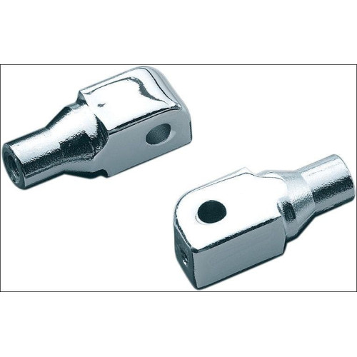 PartzBiz HD: 4412257-อะแดปเตอร์หมุดเรียว Kuryakyn Chrome สำหรับ Honda Suzuki Triumph และ Yamaha PartzBiz HD: 4412257-อะแดปเตอร์หมุดเรียว Kuryakyn Chrome สำหรับ Honda Suzuki Triumph และ Yamaha