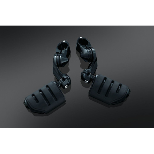 PartzBiz HD: 4412229-Kuryakyn Black Tall Rider Tour Tech Cruise 1/4" Mounts (Short) 4" Trident Pegs | 7583 PartzBiz HD: 4412229-Kuryakyn Black Tall Rider Tour Tech Cruise 1/4" Mounts (Short) 4" Trident Pegs | 7583