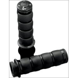 PartzBiz HD KA6337 - Kuryakyn Gloss Black ISO-Grips for Honda Triumph PartzBiz HD KA6337 - Kuryakyn Gloss Black ISO-Grips for Honda Triumph