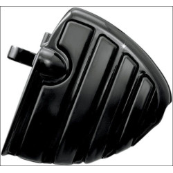 PartzBiz HD KA7563 - Kuryakyn Gloss Black ISO-Wing Mini Boards with Male Mount Adapters Harley