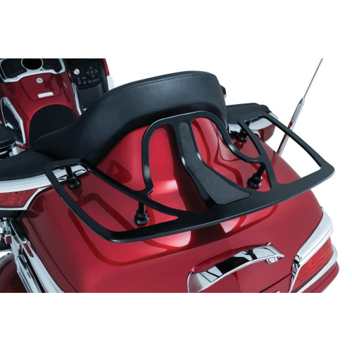 PartzBiz HD: 4412213-Kuryakyn 7157 Gloss Black Luggage Rack for Honda Goldwing GL1800 01-17