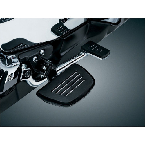 PartzBiz HD: 4412224-Kuryakyn Gloss Black Premium Mini Boards with Comfort Drop Mounts Honda Goldwing