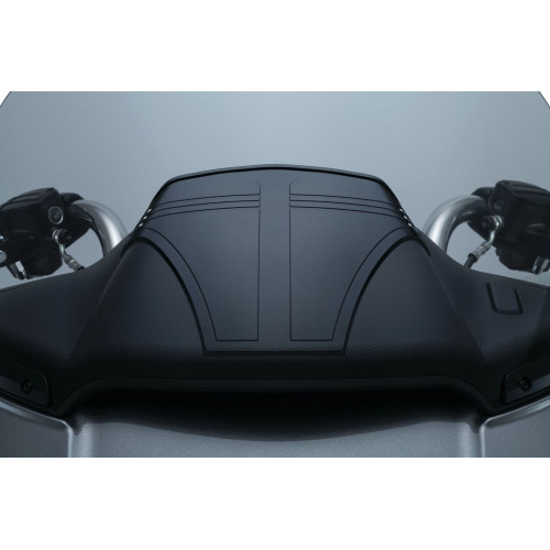 PartzBiz HD: 4412197-Kuryakyn Gloss Black Tri-Line Top Dash Accent for Harley '15-'16 Road Glide 6963