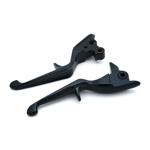 PartzBiz HD: 4412201-Kuryakyn Gloss Black Trigger Hand Levers for Harley Touring 08-13 Cable Clutch 1846 PartzBiz HD: 4412201-Kuryakyn Gloss Black Trigger Hand Levers for Harley Touring 08-13 Cable Clutch 1846