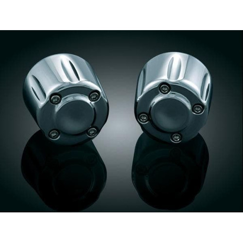 PartzBiz HD: 4412176-Kuryakyn Chrome Grip End Weights for ISO Kinetic & Braided Grips | 6238