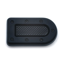PartzBiz HD KA7040 - Kuryakyn Heavy Industry Black FL Brake Pedal Pad for Harley Models 7040