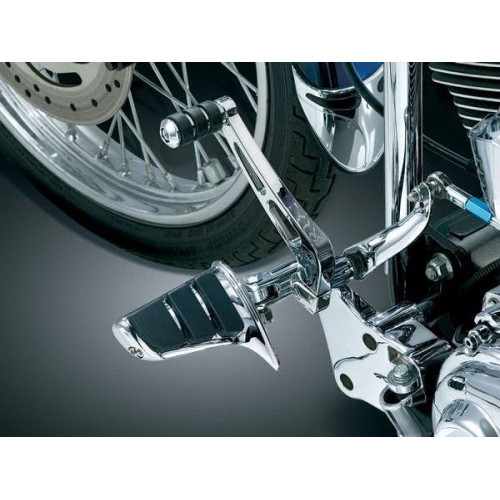 PartzBiz HD: 4412100-Kuryakyn Chrome ISO-SweptWing Peg | 4463 PartzBiz HD: 4412100-Kuryakyn Chrome ISO-SweptWing Peg | 4463
