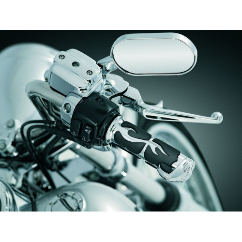 PartzBiz HD: 4412101-Kuryakyn Chrome ISO-Throttle Boss for ISO Flame and Transformer Grips (ea) | 6250