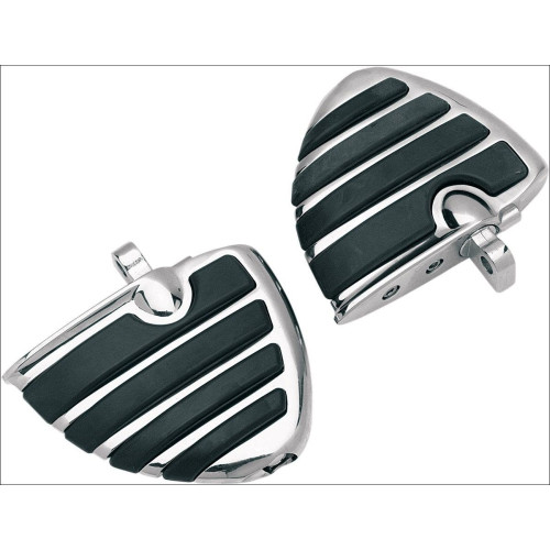 PartzBiz HD: 4412103-Kuryakyn Chrome Dually ISO-Wing Mini Floorboards Foot Pegs for Honda GL1800 F6B | 4453 PartzBiz HD: 4412103-Kuryakyn Chrome Dually ISO-Wing Mini Floorboards Foot Pegs for Honda GL1800 F6B | 4453