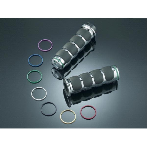 PartzBiz HD: 4412119-Kuryakyn Knurled Black Accent Rings | 6226 PartzBiz HD: 4412119-Kuryakyn Knurled Black Accent Rings | 6226