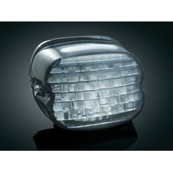 PartzBiz HD KA5438 - Kuryakyn 5438 การแปลงไฟท้าย LED รายละเอียดต่ำควัน Harley FL Softail FXD | 5438 419154;20100817;2010-0817