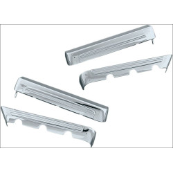 PartzBiz HD KA3901 - Kuryakyn Chrome Lightning Valve ครอบคลุมสำหรับ 01-16 Honda Goldwing GL1800 & F6B