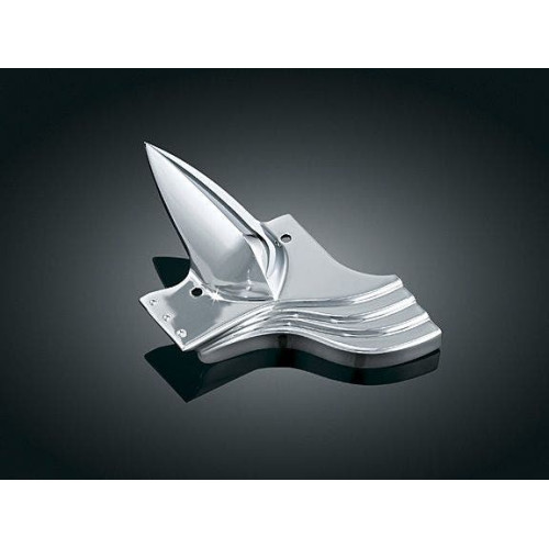 PartzBiz HD: 4412041-Kuryakyn Chrome Lower Front Frame Cover Shroud for Harley FLH/T '91-'16 | 7772