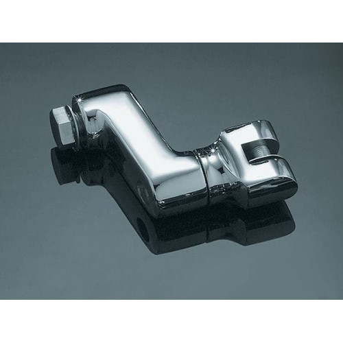 PartzBiz HD: 4412035-Kuryakyn 7996 Chrome Offset Peg Male Mounts 1/2"-13 Bolt Harley Style Mount