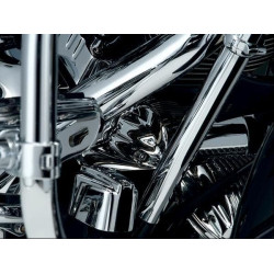 PartzBiz HD KA8651 - Kuryakyn Chrome Oil Pressure Sender Cover for Harley FLHR & FLHT | 8651 PartzBiz HD KA8651 - Kuryakyn Chrome Oil Pressure Sender Cover for Harley FLHR & FLHT | 8651