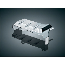 PartzBiz HD KA8274 - Kuryakyn Chrome Rear Cylinder Base Cover for Harley Touring FLH/T 02-06 | 8274 PartzBiz HD KA8274 - Kuryakyn Chrome Rear Cylinder Base Cover for Harley Touring FLH/T 02-06 | 8274