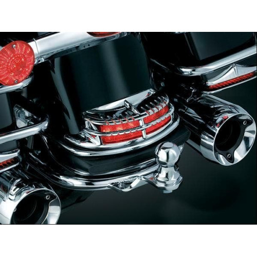 PartzBiz HD: 4411960-Kuryakyn Rear Fender Tip Lens Grill for Harley Touring 09-13 | 8621 PartzBiz HD: 4411960-Kuryakyn Rear Fender Tip Lens Grill for Harley Touring 09-13 | 8621
