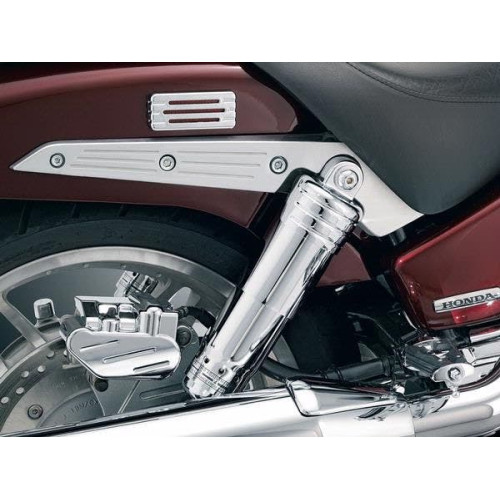 PartzBiz HD: 4411963-Kuryakyn Chrome Rear Shock Top Cover for Honda (pr) | 8261 PartzBiz HD: 4411963-Kuryakyn Chrome Rear Shock Top Cover for Honda (pr) | 8261