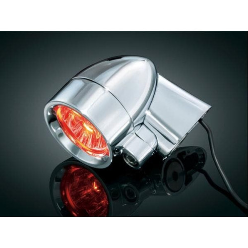 PartzBiz HD: 4411903-Kuryakyn Chrome Red จานลึกสตรัทติด Silver Bullets | 1650