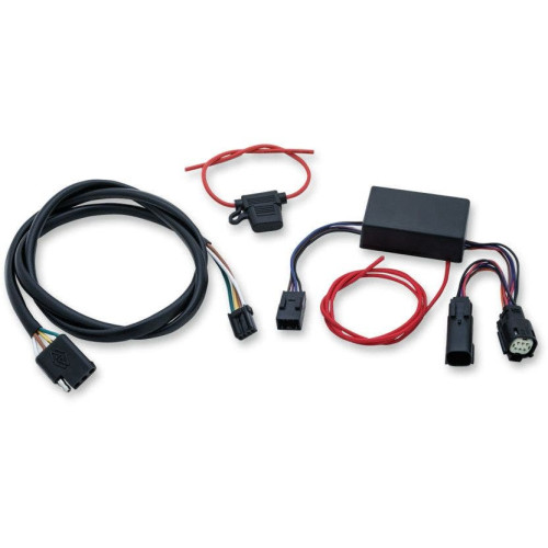 PartzBiz HD: 4411842-Kuryakyn Trailer Wiring & Relay Harness w/ 5 Wire Trailer 14-17 Police & FLHRXS | 2597