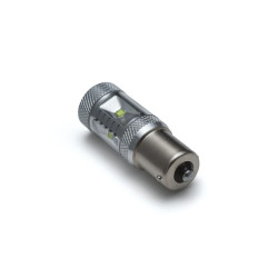 PartzBiz HD KA2274 - Kuryakyn White Single Circuit 1156 Front / Rear High Intensity LED Bulb Harley | 2274