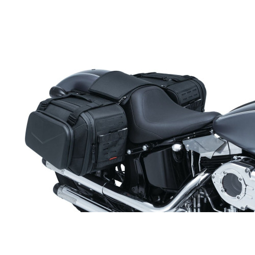 PartzBiz HD: 4411776-Kuryakyn XKursion XB Fast Lane Saddlebags Throwover Bags Saddle Bags 5293